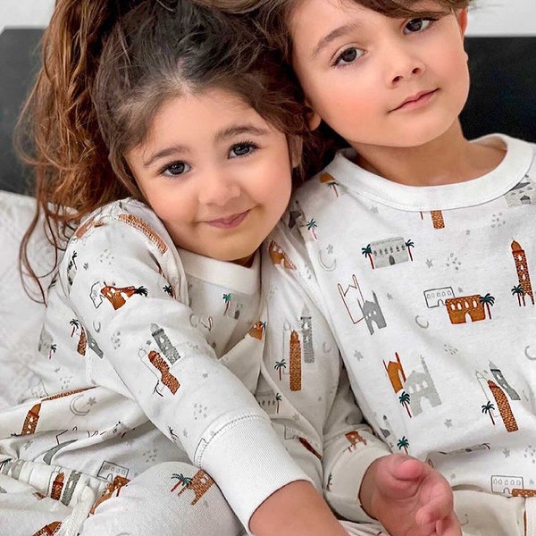 Children's Organic Cotton Ramadan and Eid Pajamas