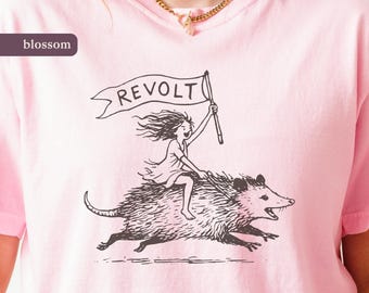 Revolt Whimsical Wild Girl Spirit - Rebel Girl Protest Comfort Colors® 1717-T-shirt