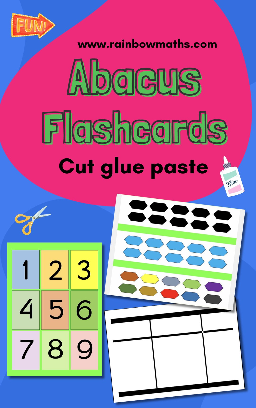 Abacus/soroban Age 3 Flashcards Activtity Etsy