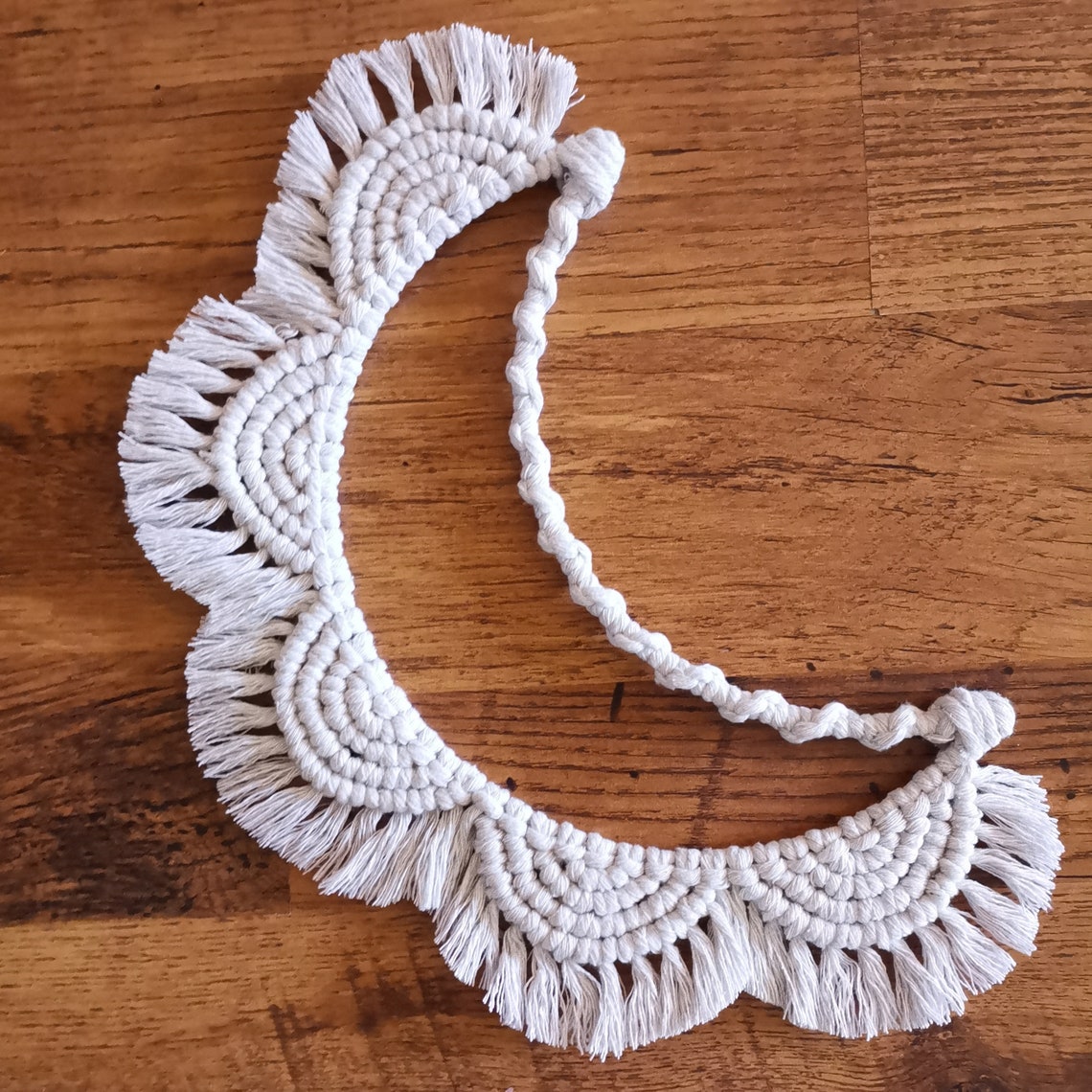 Macrame Crescent Moon Wall Hanging Ramadan Decoration Boho Etsy UK