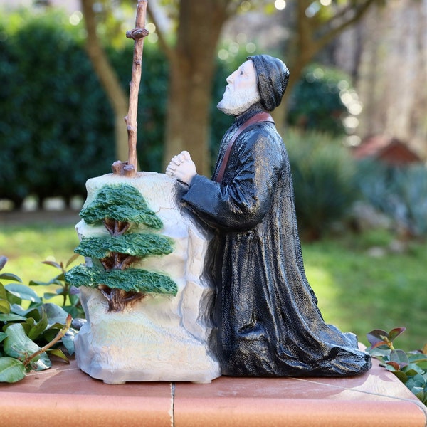 Authentic St Maron Statue for Healing and Miracles, Express Delivery Included, home altar statue, catholic sain statue