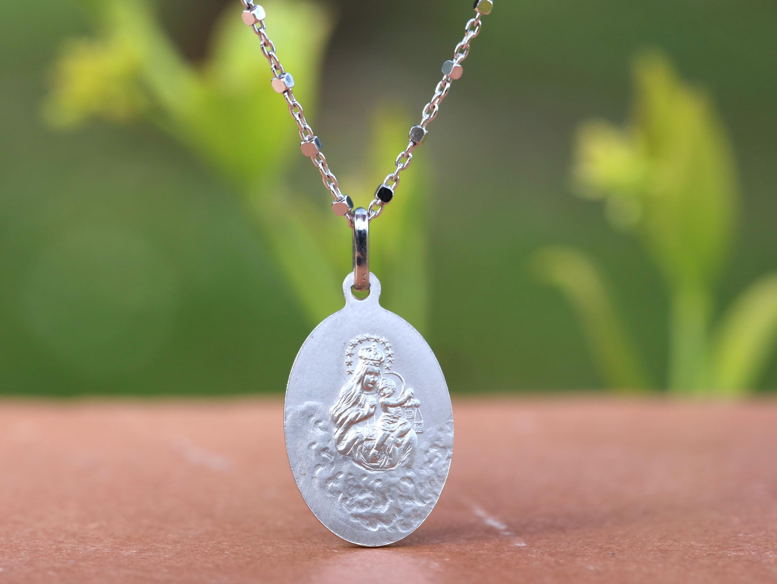 Sacred Heart of Jesus Medal: Sterling Silver 925 Pendant (18mm) - Etsy