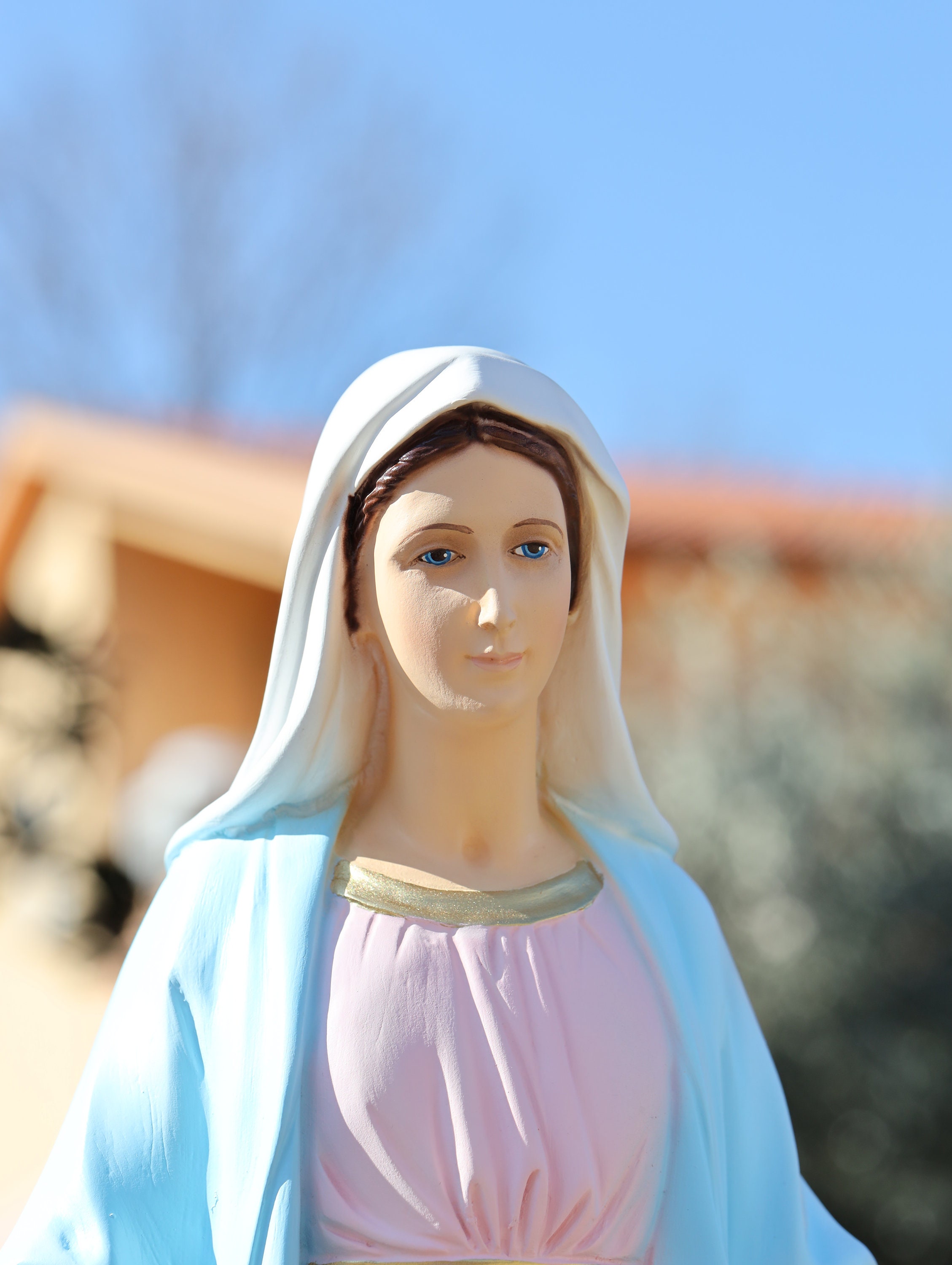 Our Lady Statue Virgin Mary of Grace 23 Inch Statue Etsy Ireland