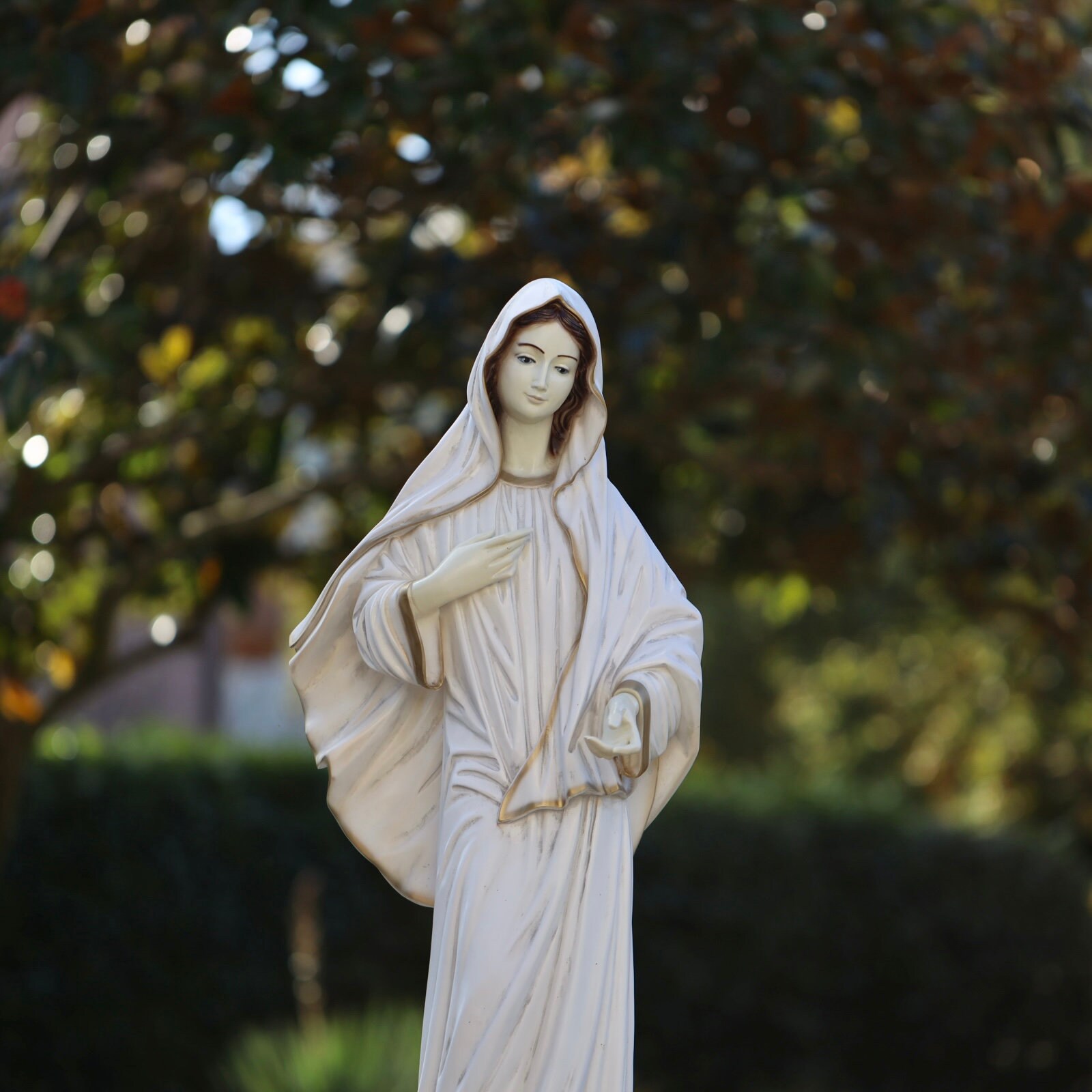 Medjugorje Statue Queen of Peace Statue Large Statue of Etsy UK
