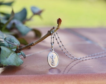 Ciondolo Bambina Con Incisione In Argento 925 &ndash; Padre Nostro