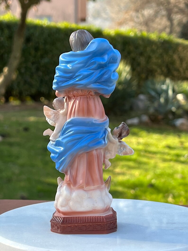 Our Lady Undoer of Knots Miniature Statue Small Statue of Etsy Canada