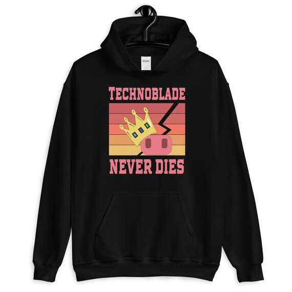 Technoblade Never Dies Hoodie Retro Style Technoblade Hoodie 