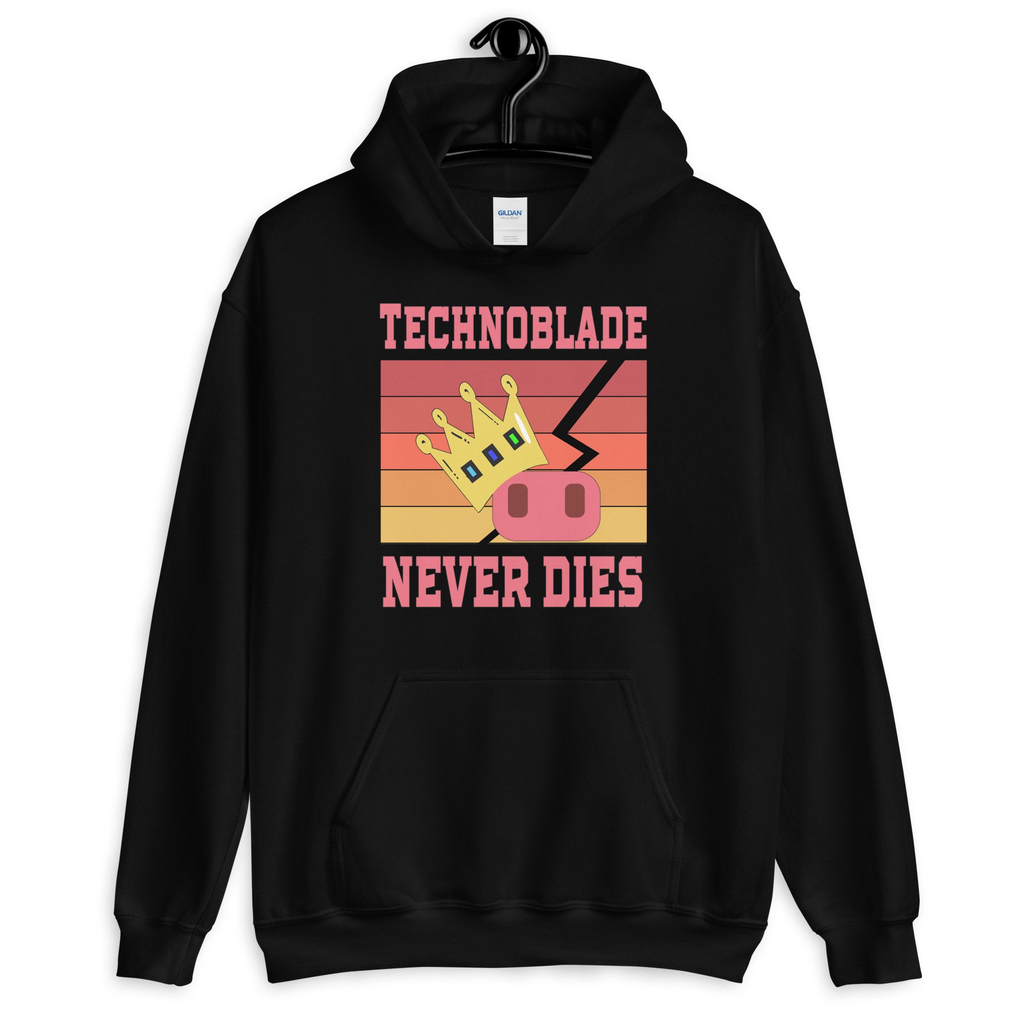 Technoblade Never Dies Golden Pullover Hoodie for Sale by Joanna-Asia