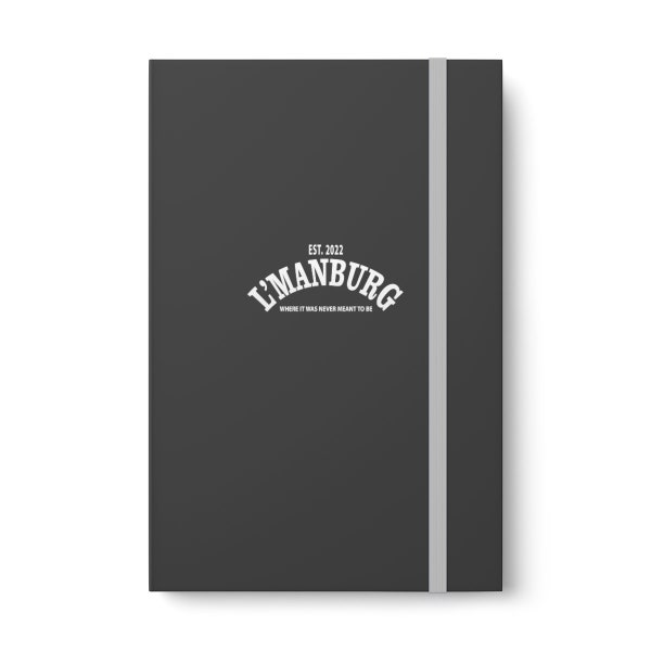 L'Manburg Notebook - Dream SMP Notebook - Color Contrast Notebook - Ruled