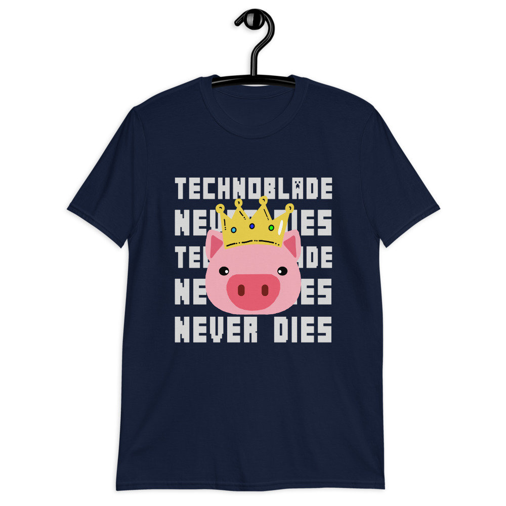  Technoblade Never Dies Funny T-Shirt : Clothing, Shoes