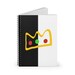 Ranboo Notebook dream smp - Ranboo spiral notebook - Ranboo memory spiral notebook - Crown Black White Notebook - Spiral Notebook Ruled Line