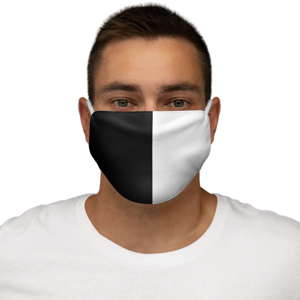 Ranboo Mask Black/White face mask for Man Woman Funny Masks Etsy