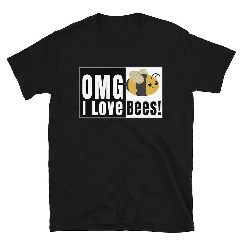 Tubbo and ranboo Shirt - OMG I love Bees Shirt - Dream Smp merch - Tubbo bee Shirt - Short-Sleeve Unisex T-Shirt 