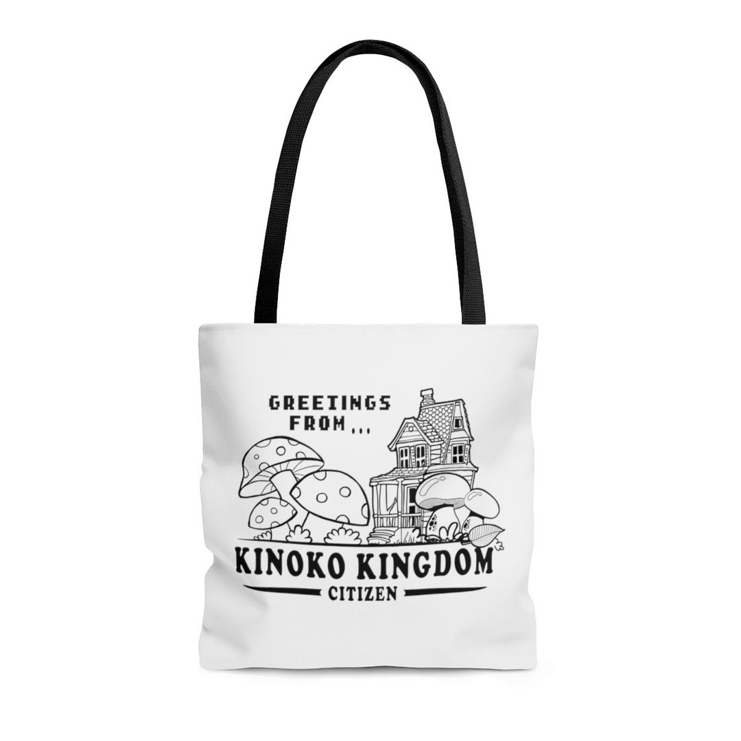Kinoko Kingdom Bag DSMP Vintage Bag Tote Bag for Women AOP Tote Bag Etsy