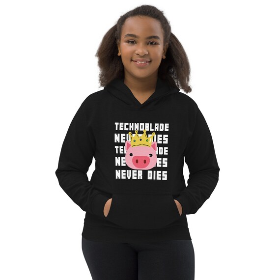 Technoblade Hoodies - Technoblade Never Dies Pullover Hoodie