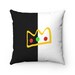 Ranboo Pillow - Ranboo crown pillow - if the crown fits wear it Pillow - Spun Polyester Square Pillow