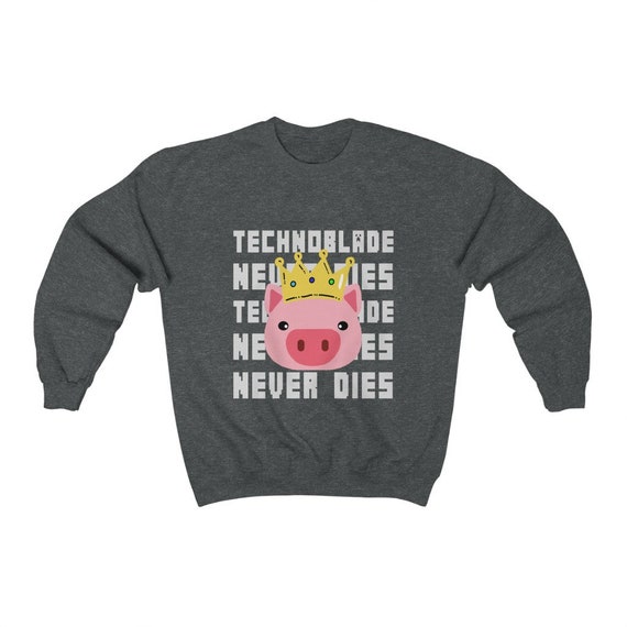  Technoblade Never Dies Funny T-Shirt : Clothing, Shoes