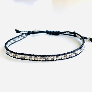 Stackable Bracelets, Stretch Bracelets, Adjustable Bracelet, Miyuki Bracelets, Tila Tile Bracelet, Boho Style, Mother's Day Gift way