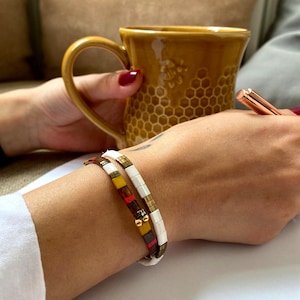 Miyuki Bracelets, Tila Bracelets, Stacking Bracelets, Stretch Bracelets, Bracelets For Women, Boho Style