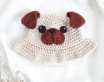 Dog Bucket Hat - Crochet Pattern