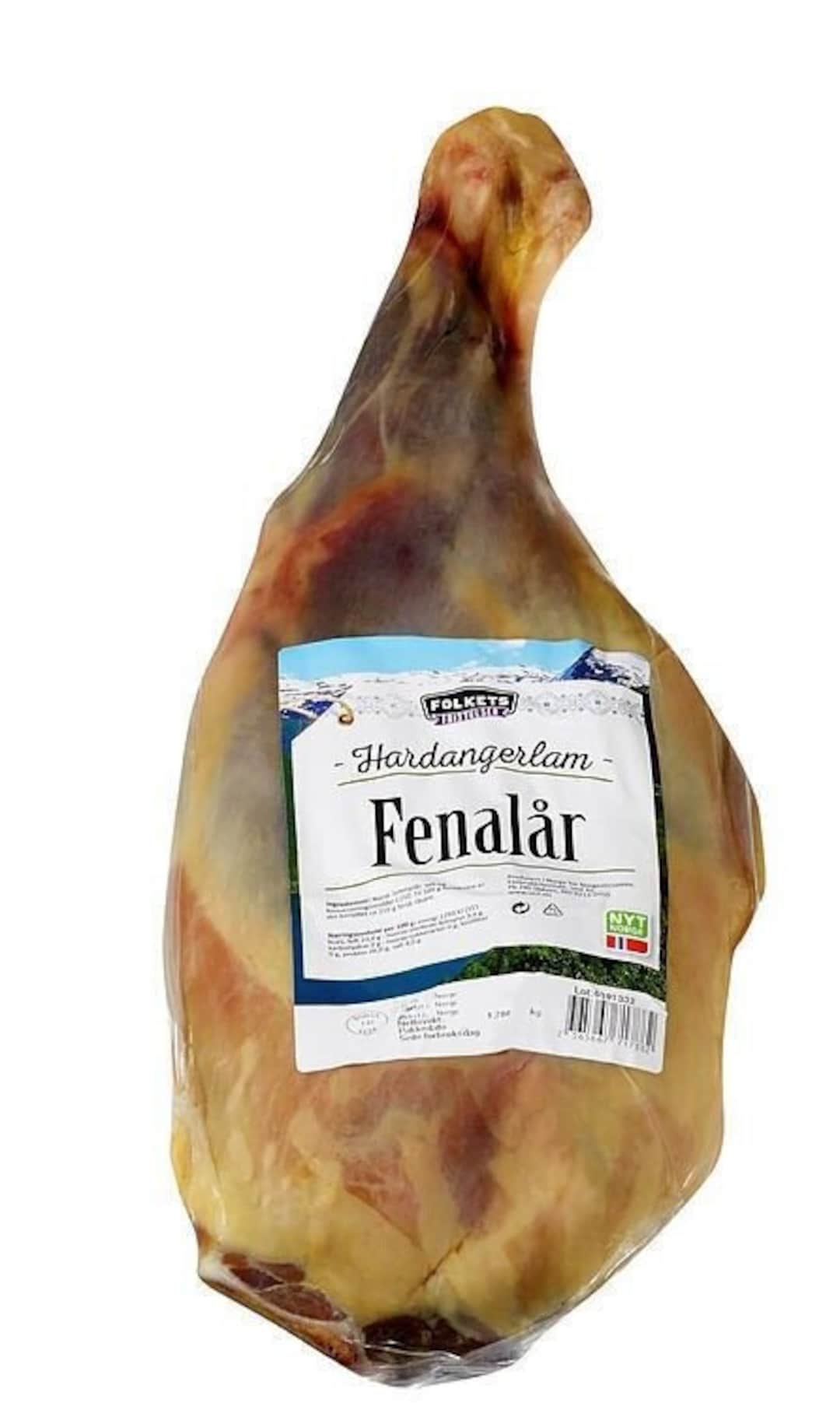 Traditional Norwegian Cured Meat Lamb Leg Fenalår Hardangerlam Etsy UK