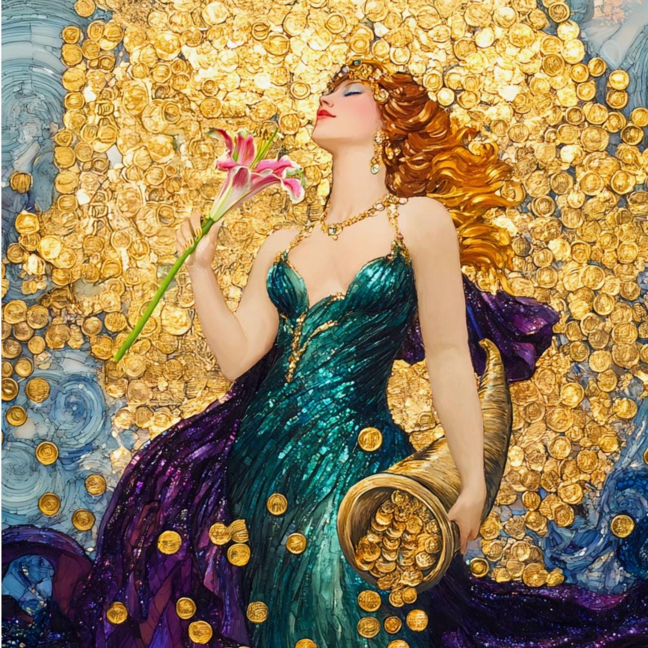 Goddess fortuna print - Etsy 日本
