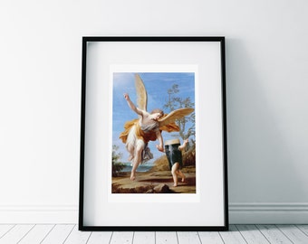 Pint Angel Print A3