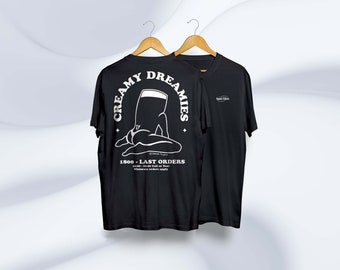 Camiseta negra Creamy Dreamies