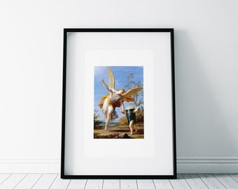 Pint Angel Print A4