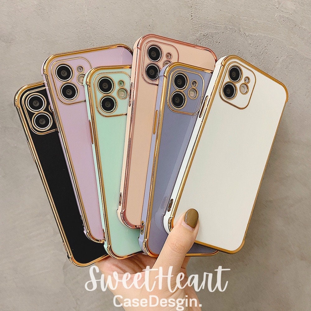 Electroplate iPhone 13 12 11 Pro Max case iPhone 13 12 mini case iPho…