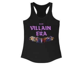 Villain Squad In My Villain Era, Disney Villain, Disney Tee, Halloween, Wicked Villain Women's Racerback Tank
