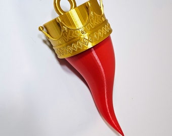 Cornicello Italian Horn Sculpture - 3D Printed