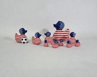 Drapeau des Etats-Unis en plastique | Drapeau national des États-Unis d'Amérique imprimé en 3D