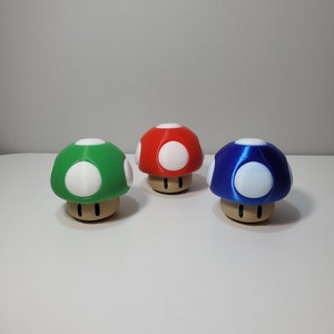 Super Mario Bros Mushroom Decoration Gift for Movie Video Game Fan