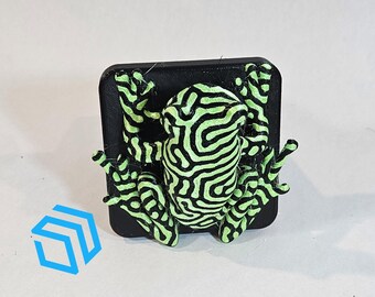 Tree Frog Custom Color Trailer Hitch Plug 3D Impresso Cap para Caminhão SUV Carro Barco Hitch