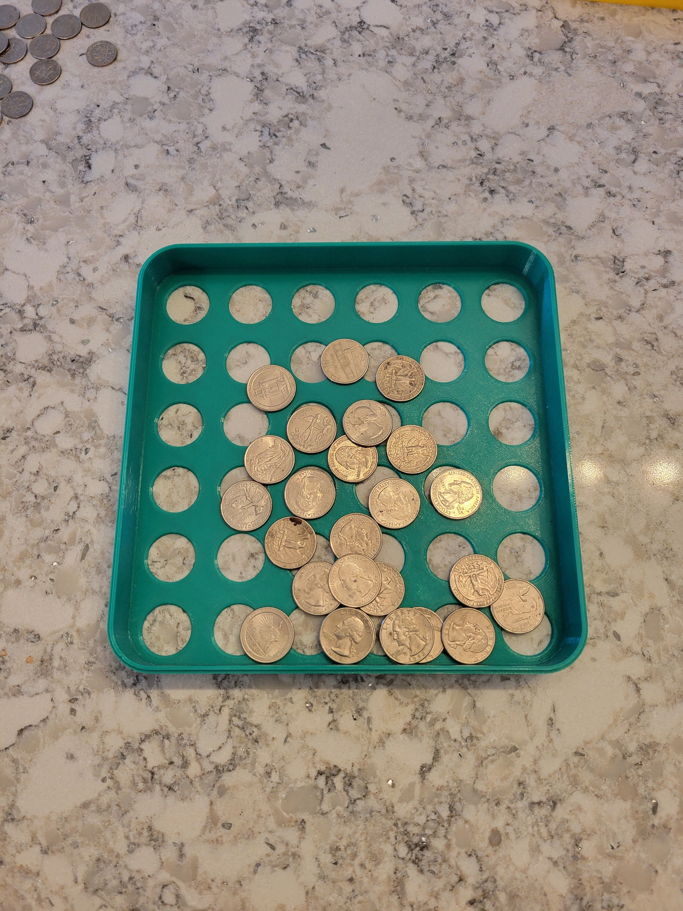 Coin Sorter 3D Printed Change Separator 3 Pack Quarters Etsy