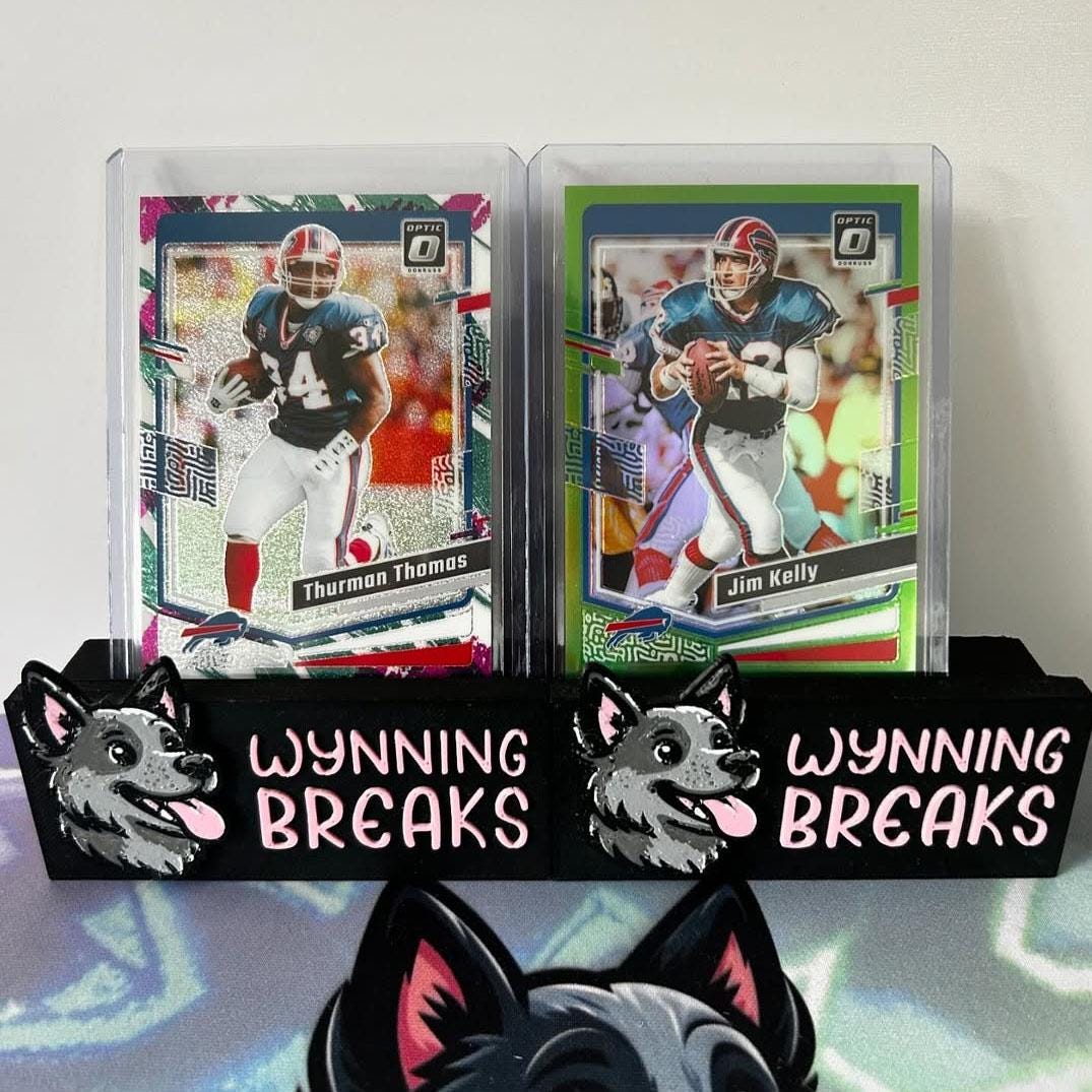 Custom 3D Printed Trading Card Display Stand - Holds Graded