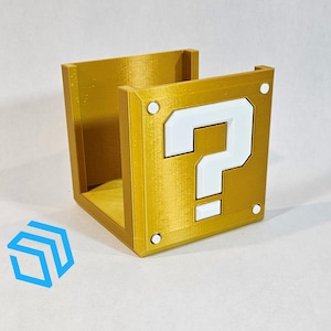 Porta-note adesive Super Mario Question Block - Organizer da scrivania Post-it