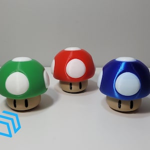Super Mario Bros Mushroom Decoration Gift for Movie Video Game Fan