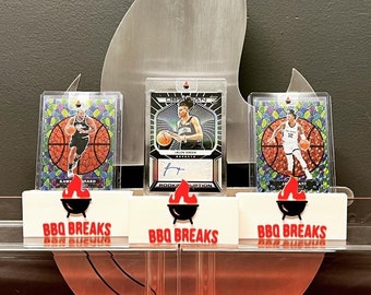 Custom Trading Card Display Stand | 3D Printed Slab Holder Personalized Logo