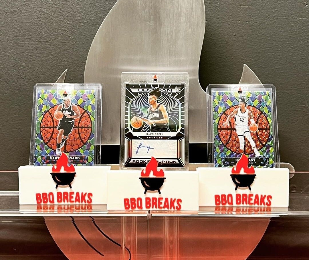 Custom Logo Trading Card Holder Personalized Display Stand Sports Cards for breakers and live stream sellers TCG 3D Printed