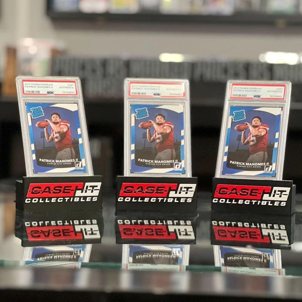 Custom Logo Trading Card Holder Personalized Display Stand Sports Cards for breakers and live stream sellers TCG 3D Printed