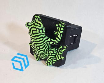 Custom Trailer Hitch Plug 3D Printed