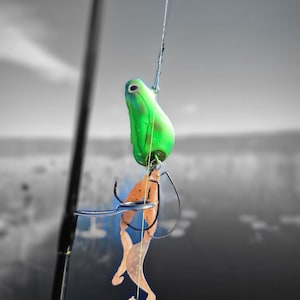 Handmade Fishing Lure „frog” -for Bass, Pike ...