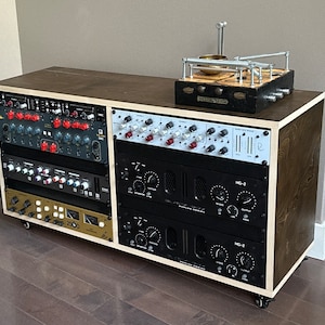 20U - 32U Double Bay Studio Rack
