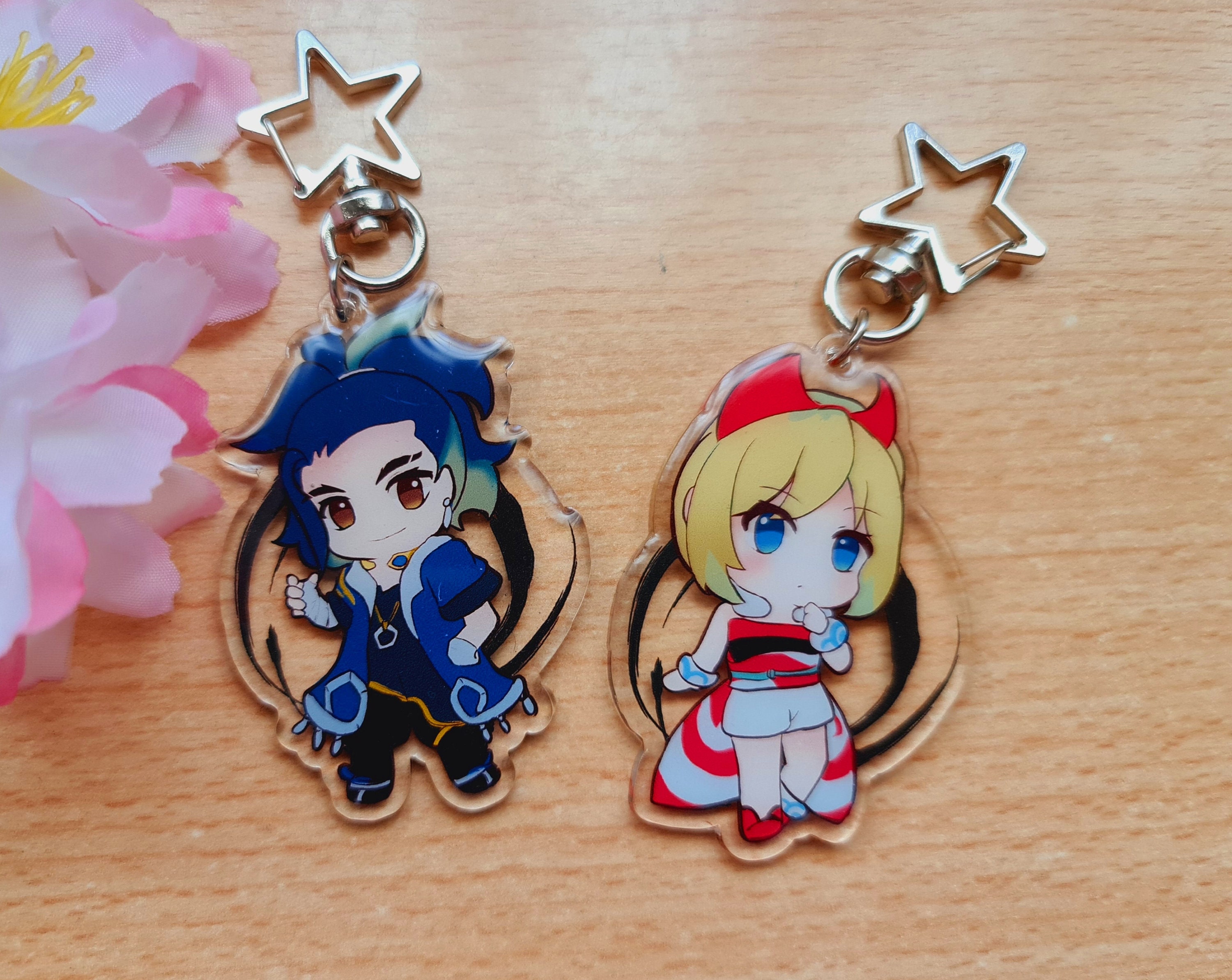 Pokemon Legend of Arceus Adaman Irida Nakara Keychain Charm Etsy