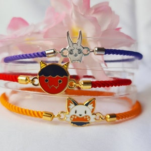 Luxiem Nijisanji Mysta Ryas, Vox Akuma, Shu Yamino bracelet charm