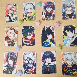 Zenless Zone Zero ZZZ photocards - Harumasa, Miyabi, Burnice, Lighter, Nicole, Anby, Lycaon, Wise, Belle, Ellen, Jane, Seth