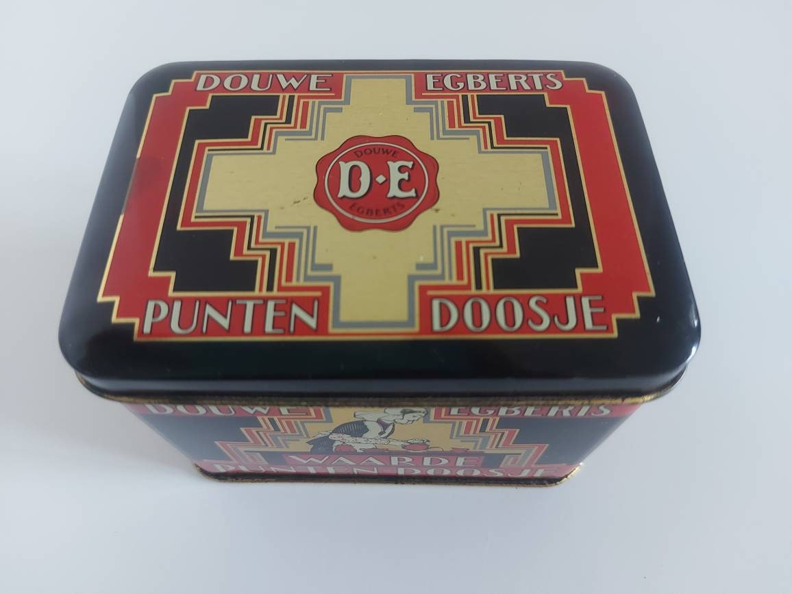 vereist Onzeker Kosciuszko Buy 1984 Douwe Egberts D.E. Waardepunten Doosje dots Can From Online in  India - Etsy