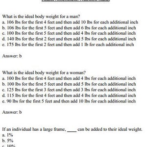 NCLEX Questions: Health History and Physical Assessment Vol. 1. Collection of MCQ on health history & physical assessment for NCLEX exam. image 5